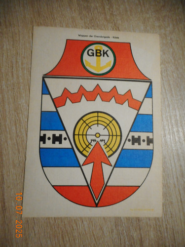 Wappen grenzbrigade küste - wappen,
